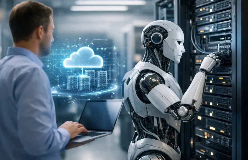 AI w obsłudze infrastruktury IT w firmie