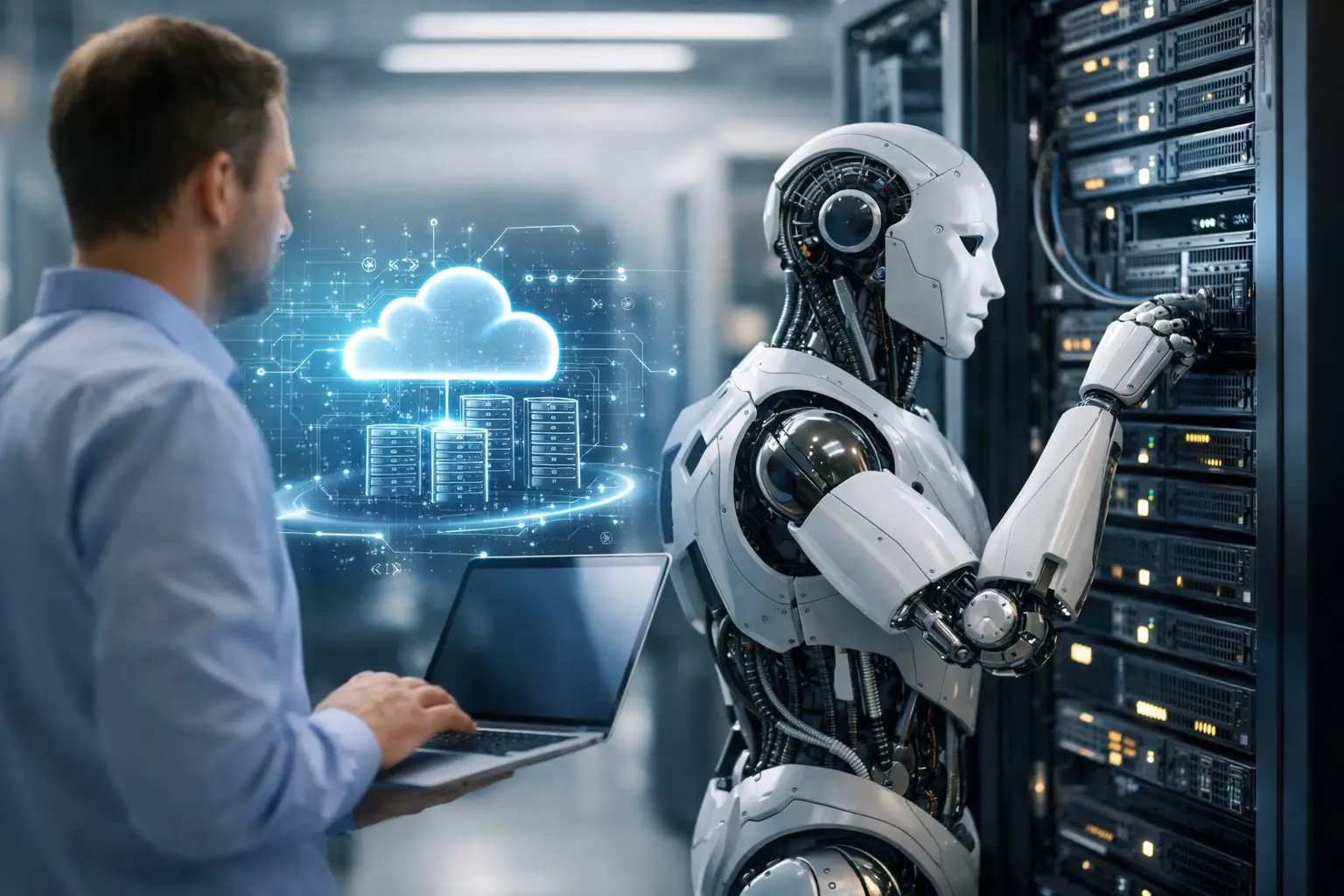 AI w obsłudze infrastruktury IT w firmie