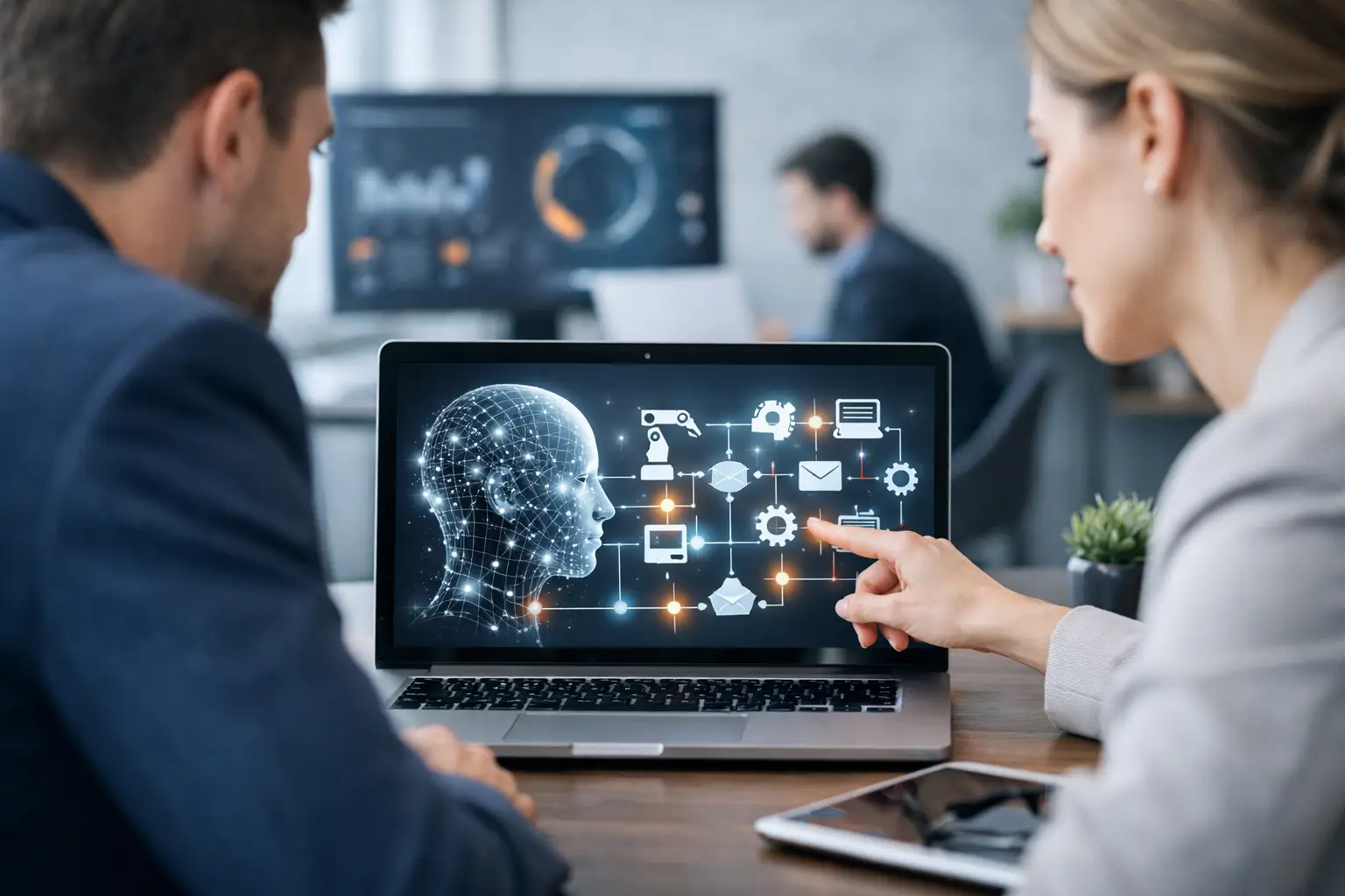 Automatyzacja procesów biznesowych AI w firmie