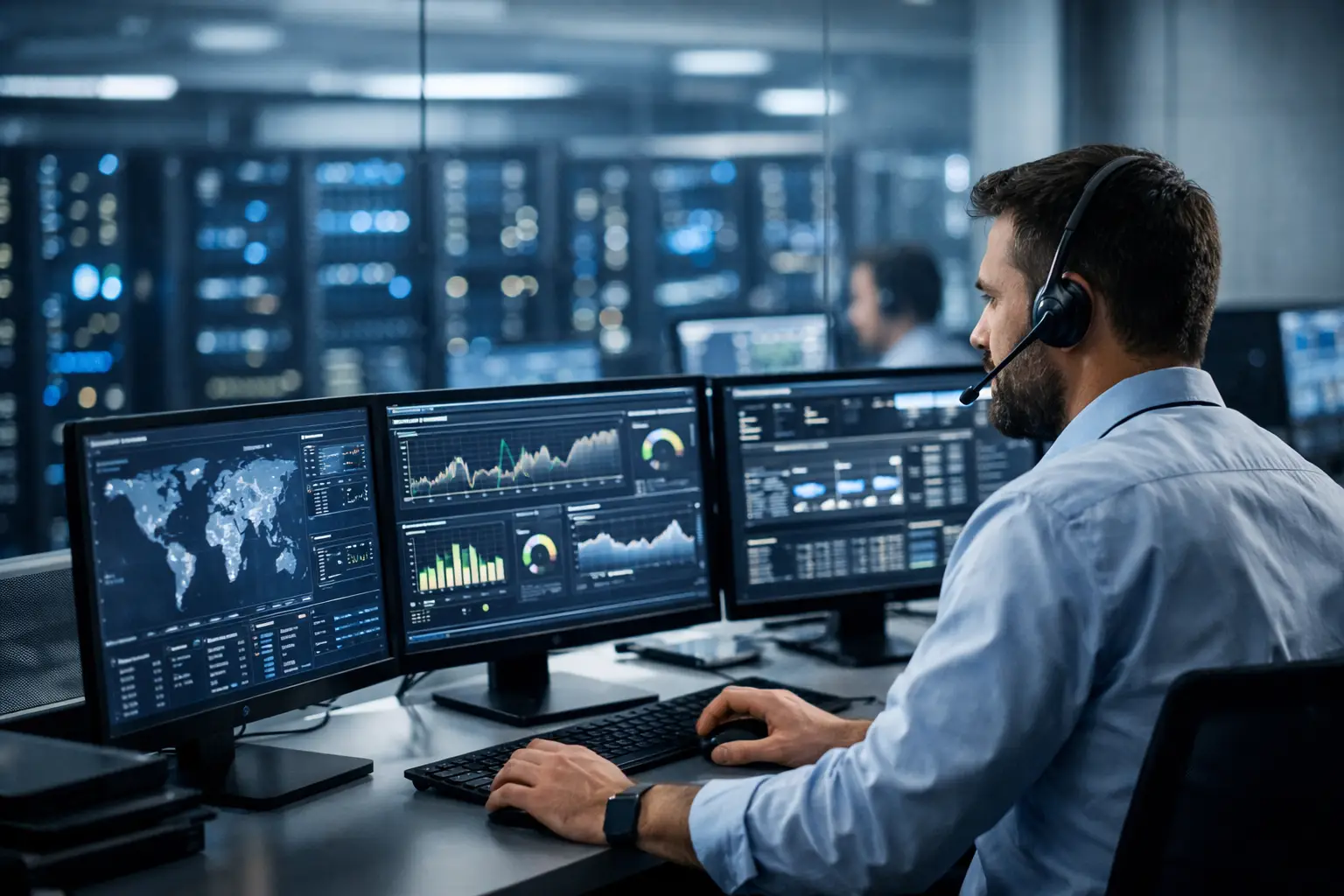 Monitoring infrastruktury IT 24/7 w firmie