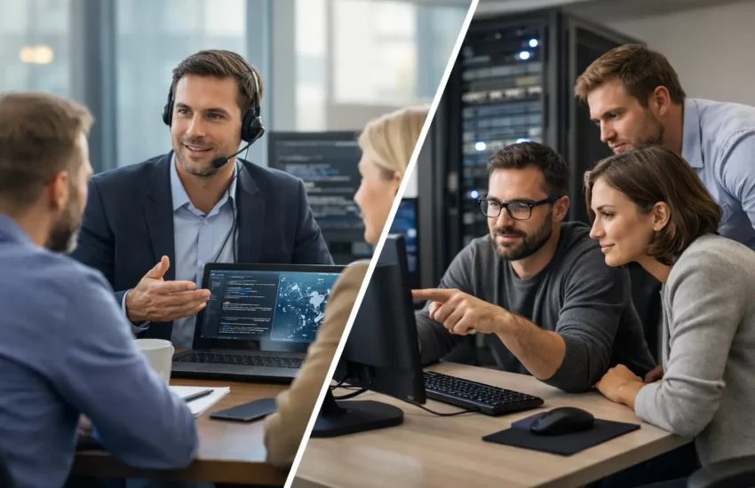 Outsourcing IT czy dział wewnętrzny? Co wybrać